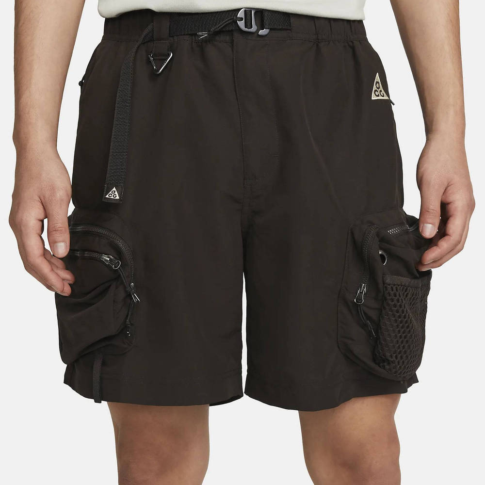 Nike ACG Snowgrass Crago Shorts - Velvet Brown | The Sole Supplier