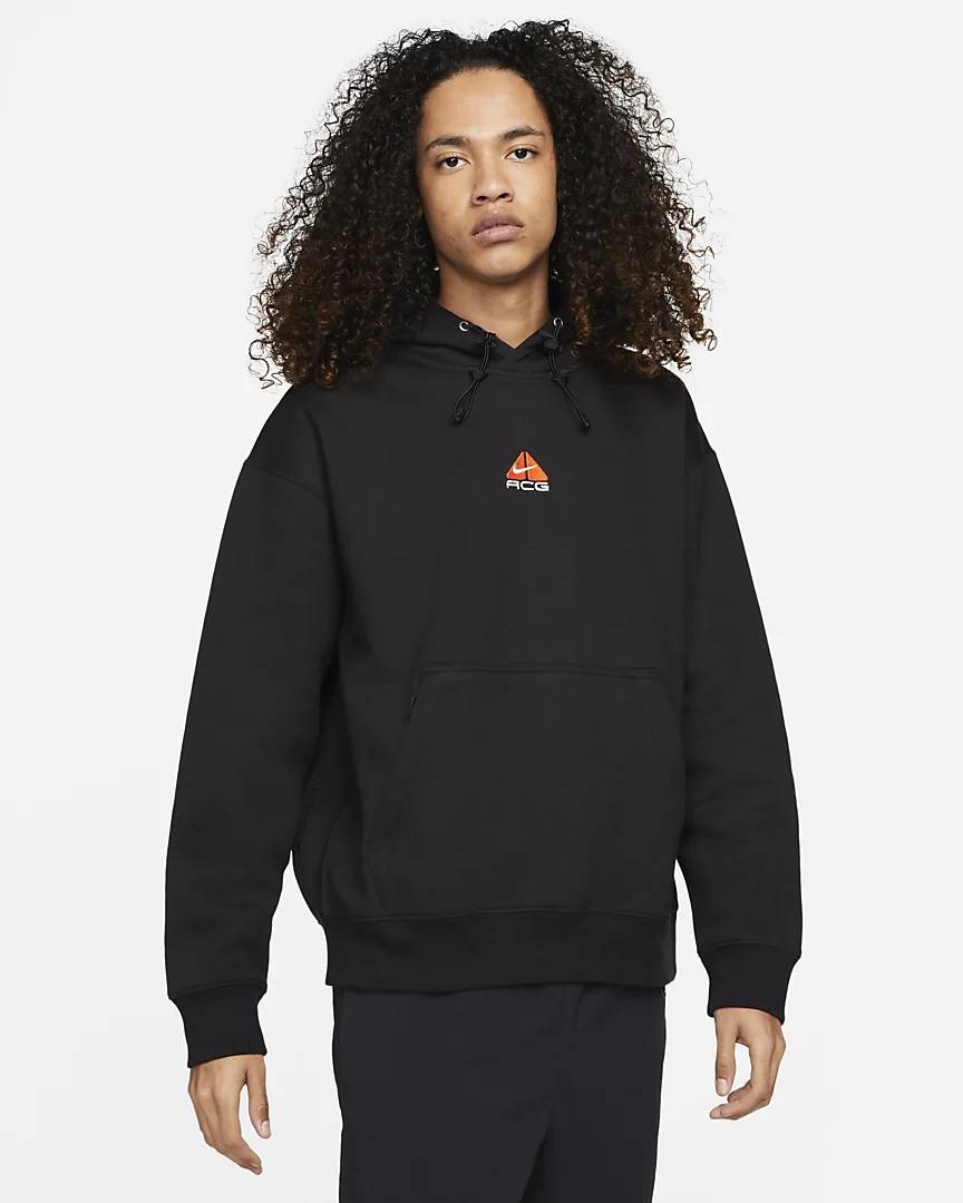 Nike acg pullover hot sale hoodie black