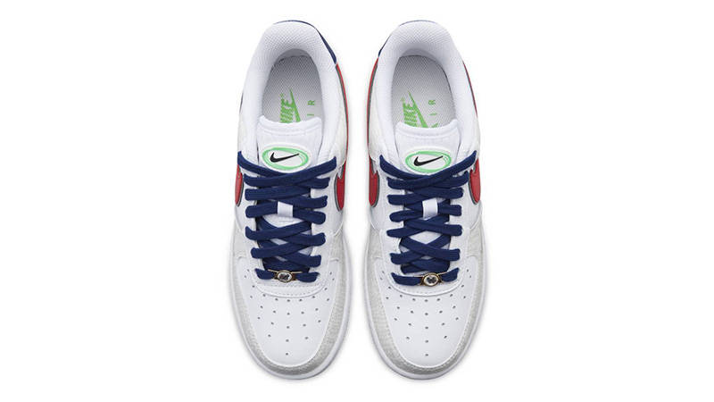 Nike Air Force 1 07 LX Just Do It White DV1493-161 middle
