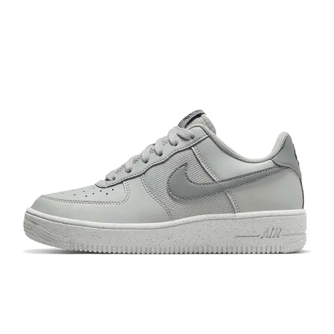 Nike Air Force 1 GS Crater Light Smoke Grey | Where To Buy | DM1086-002 ...