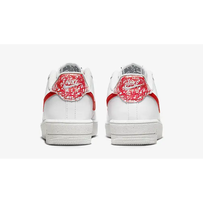 Nike Air Force 1 GS Low Red White | Where To Buy | DM1086-101 | The ...