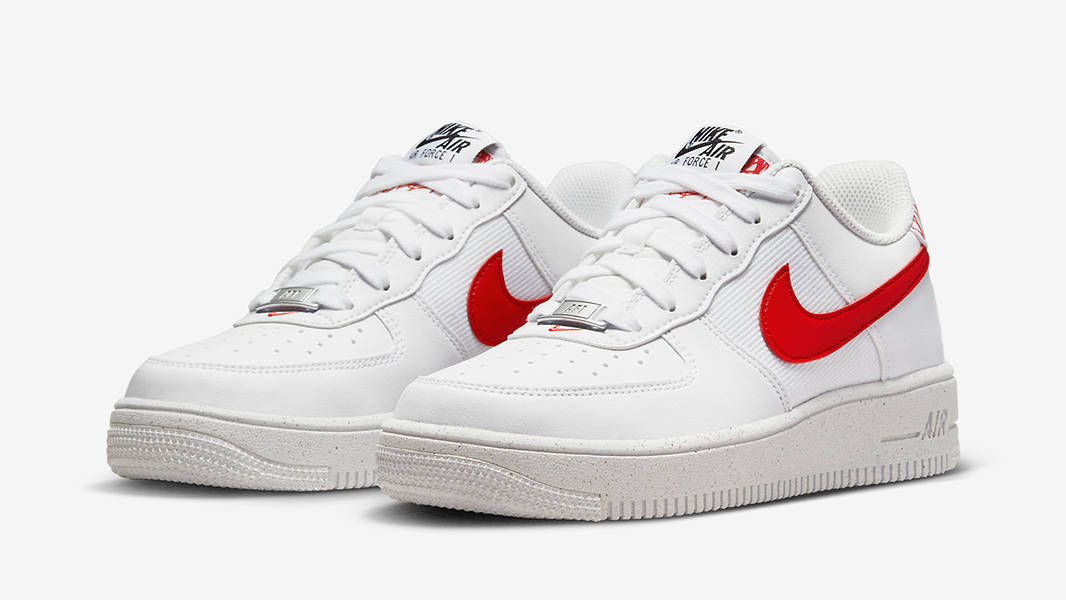 Nike Air Force 1 GS Low Red White