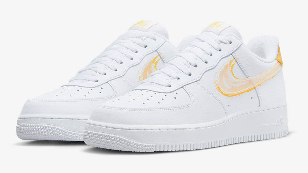 Nike Air Force Low Brushstroke Solar Flare Where To Buy