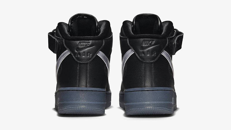 Nike Air Force 1 Mid Black Metallic DX3061-001 back