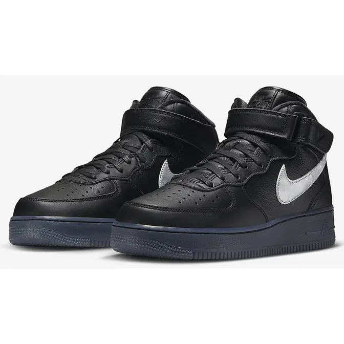 Nike Air Force 1 Mid Black Metallic | Where To Buy | DX3061-001 | The ...