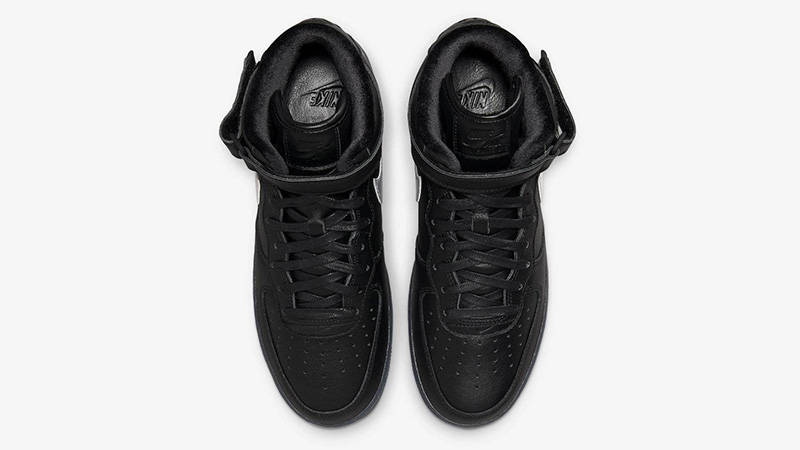 Nike Air Force 1 Mid Black Metallic DX3061-001 middle