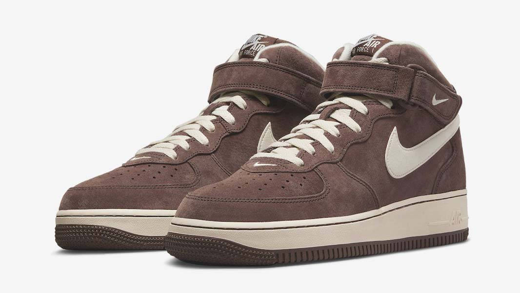 98's NIKE AIR FORCE1 チョコブラウン 中古 11 29cm NIKE 1998 AIR FORCE1 MID SC CHOCOLATE サイズ26.5cm