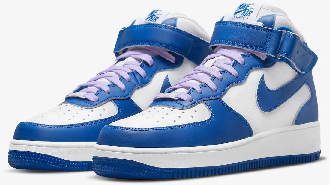 The Nike Air Force 1 Mid Surfaces in a Kentucky Colourway The Sole Supplier