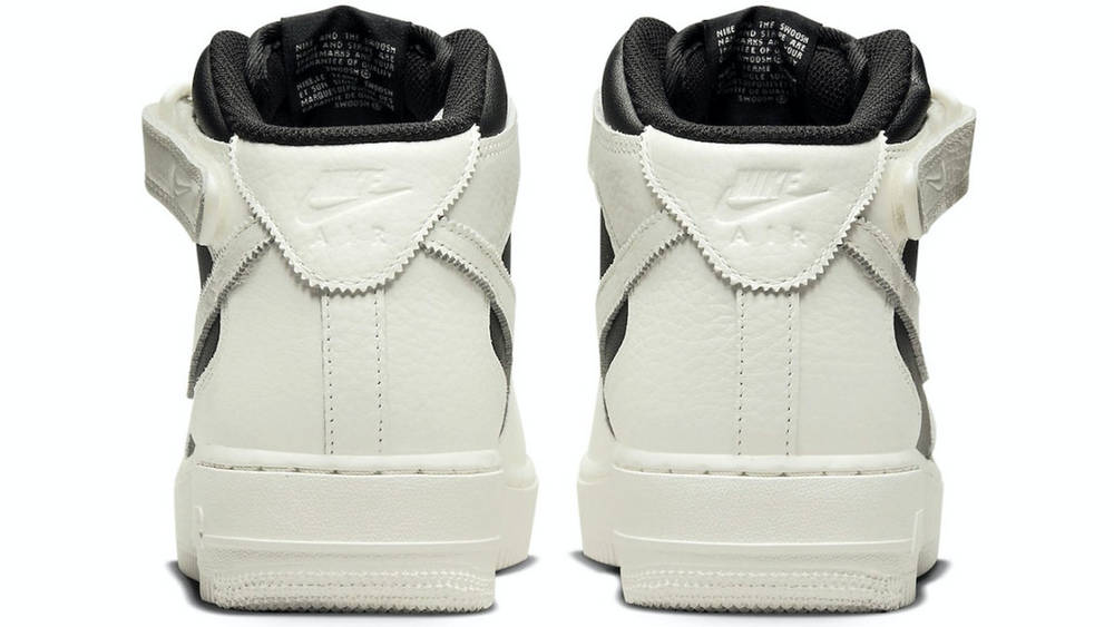 Image via Nike Nike Air Force 1 Mid Reverse Panda 4