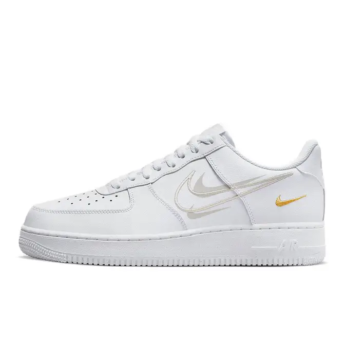 Nike Air Force 1 Multi Swoosh White | Where To Buy | DX2650-100 | The ...