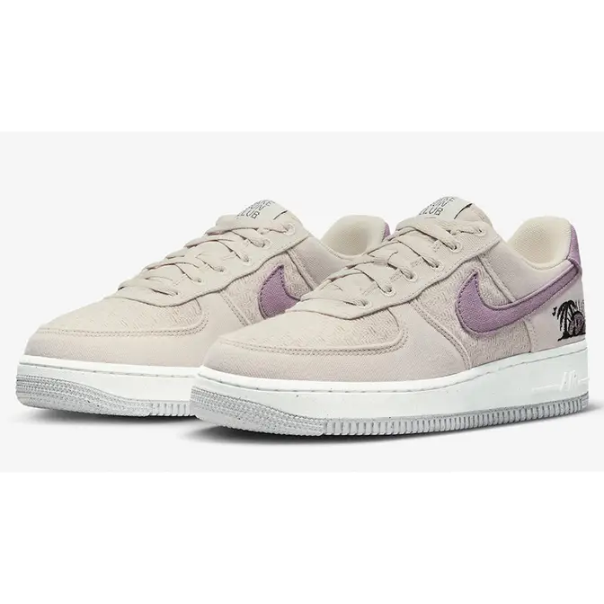 Nike Air Force 1 Sun Club Beige Purple Where To Buy DJ9944 101