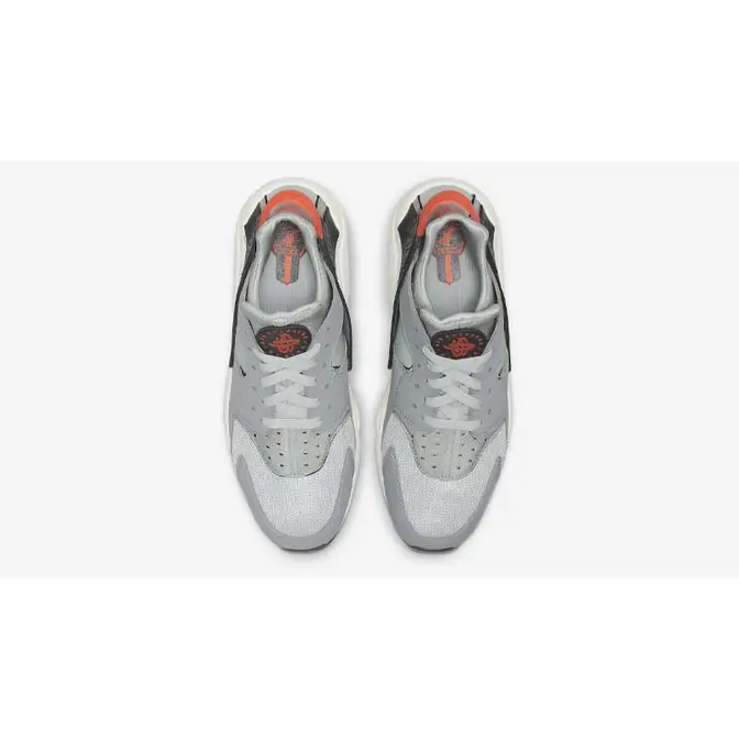 Nike Air Huarache Grey Orange Middle
