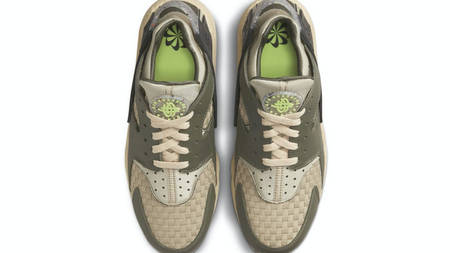 The Nike Air Huarache Next Nature "Olive" Revives a Classic Woven Design