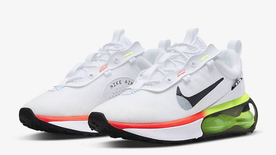 Nike Air Max 2021 White Volt DR9270-100 front