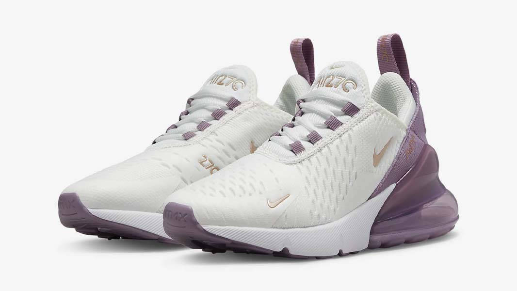 Nike Air Max 270 Shoes Wmn (sail/pumice space purple white)