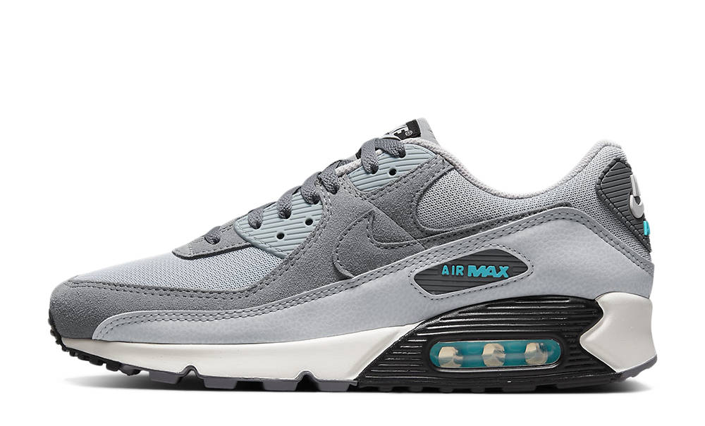 Nike Air Max 90 Grey Chlorine Blue