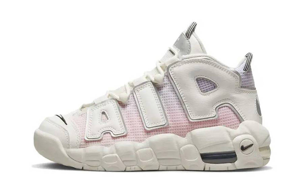 pink and white nike air uptempo