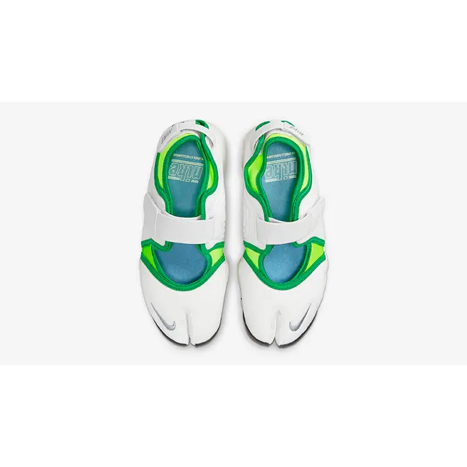 Nike Air Rift White Green Volt DX2939-100 Top