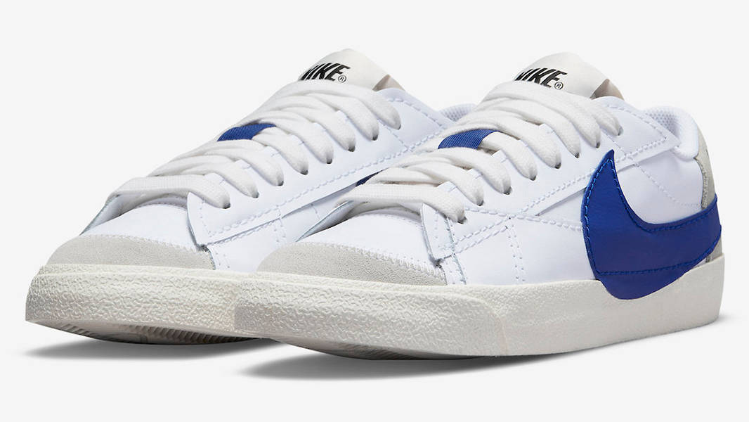 Nike Blazer Low 77 Jumbo White Old Royal Front