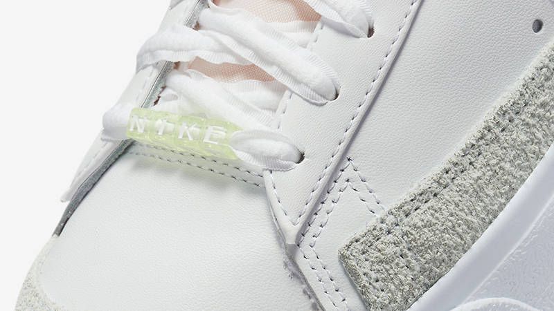 Nike Blazer Low Platform White Peach