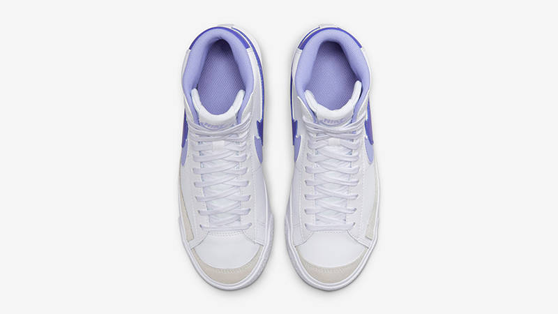 Nike Blazer Mid 77 GS Double Swoosh Purple