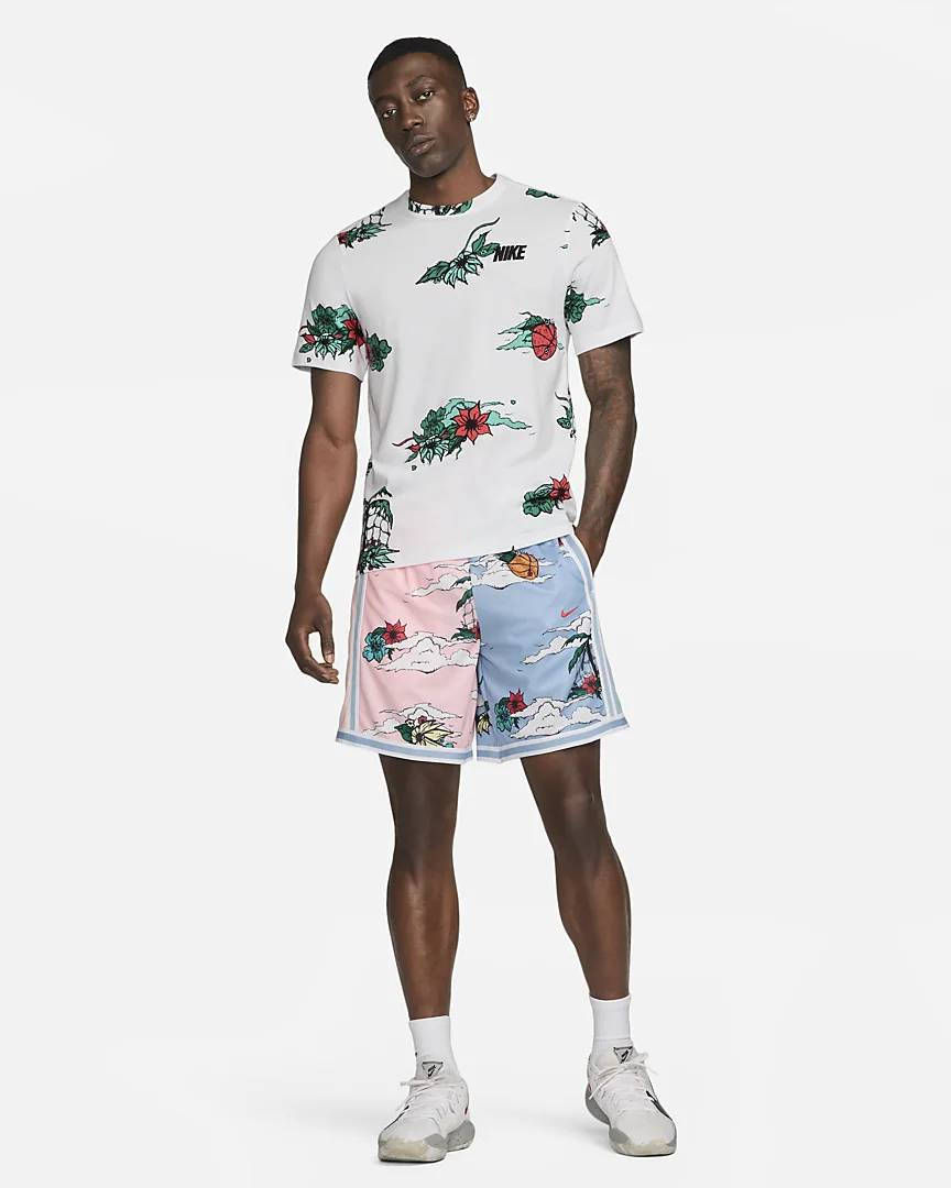 nike floral dna shorts