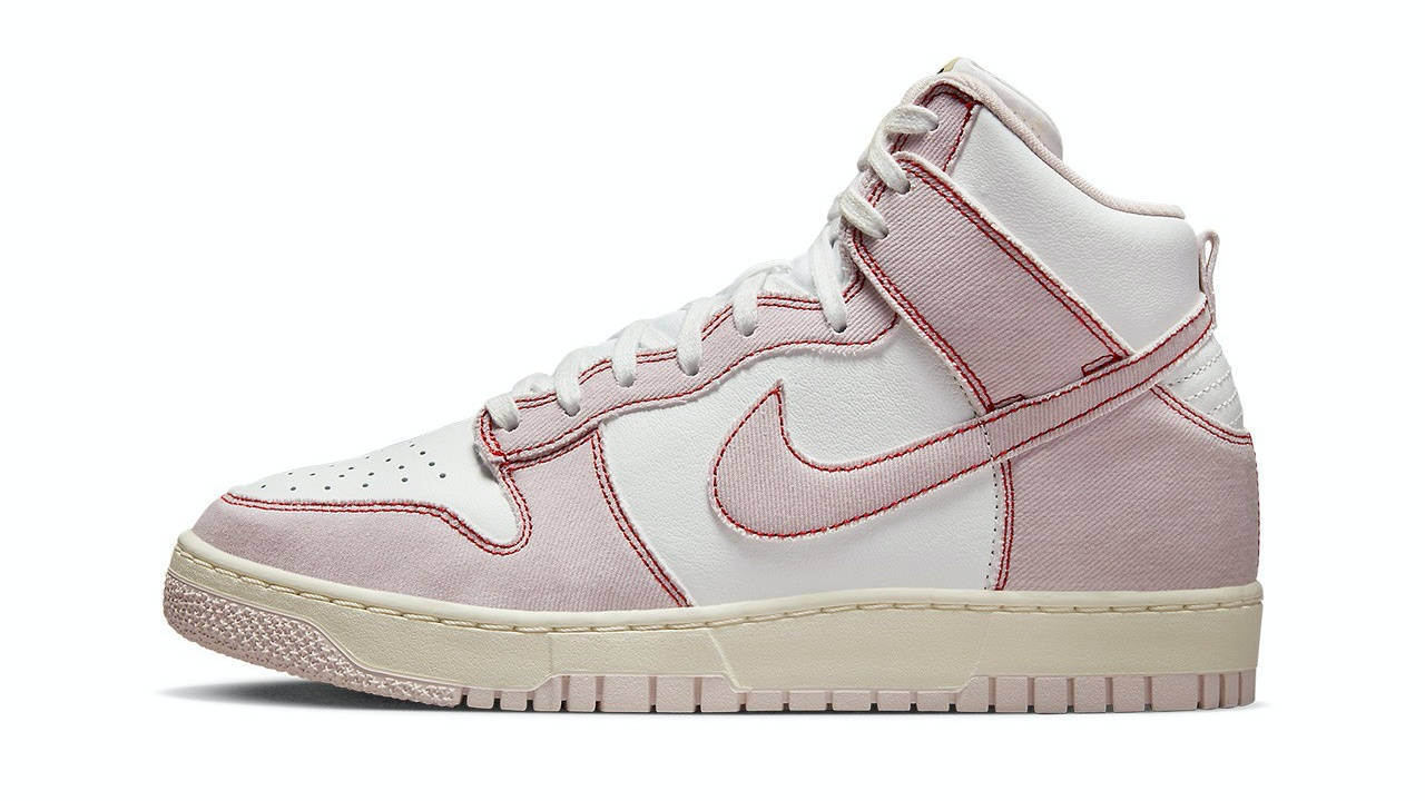 Nike Dunk High 1985 Pink Denim 1
