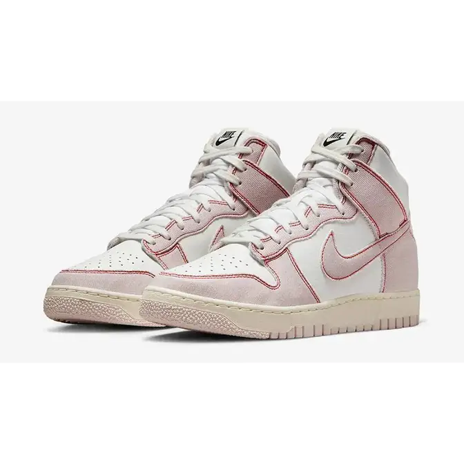 Nike Dunk High 1985 Pink Denim | Where To Buy | DQ8799-100 | The