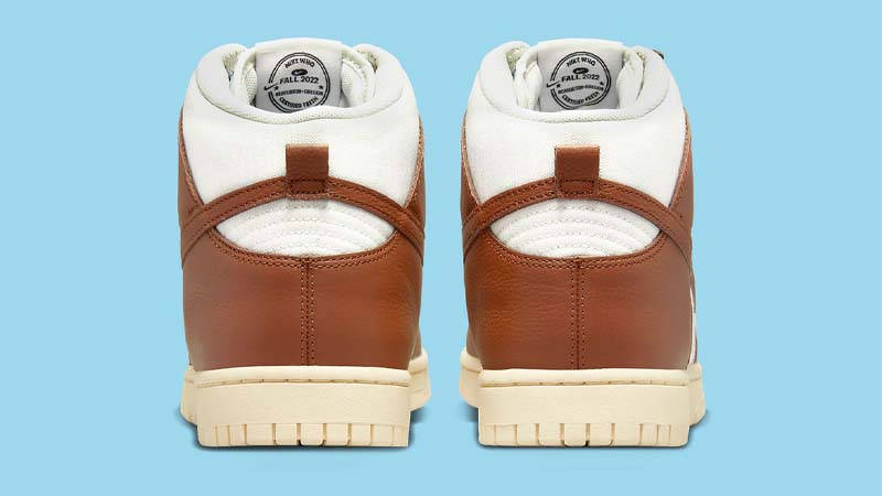 Nike Dunk High Certified Fresh Brown White Back