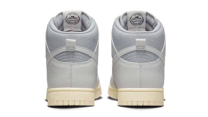 Nike Dunk High Certified Fresh Grey Fog Back