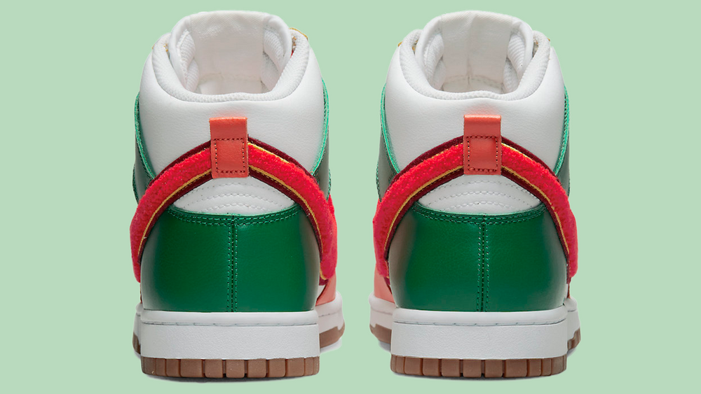 Nike Dunk High Chenille Swoosh header Nike Dunk High Chenille Swoosh header