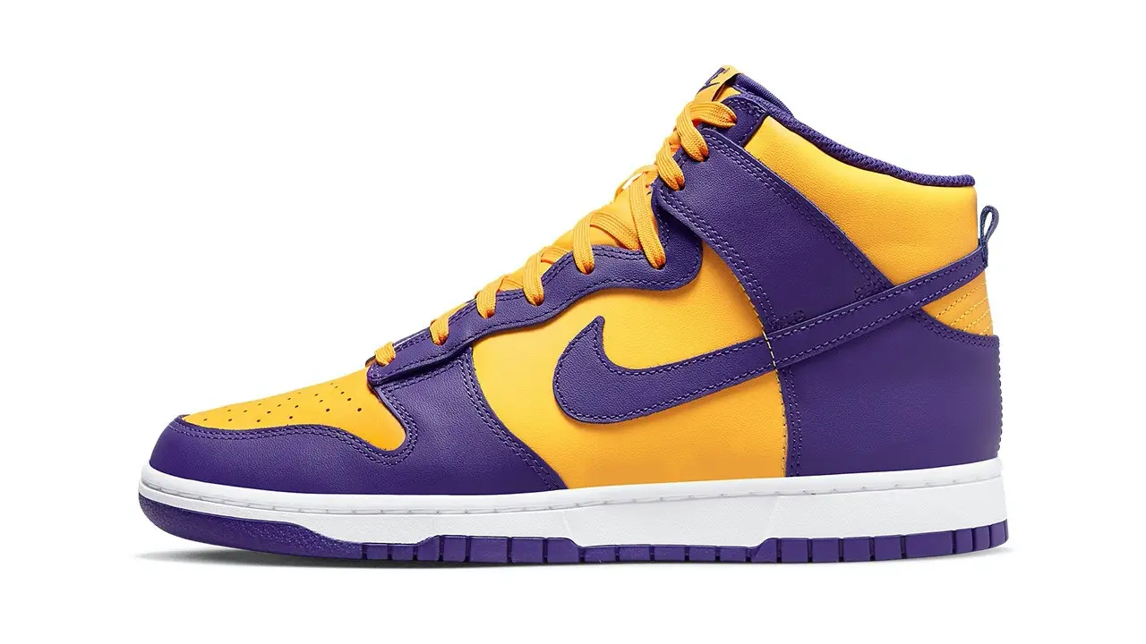 Laker store color nikes