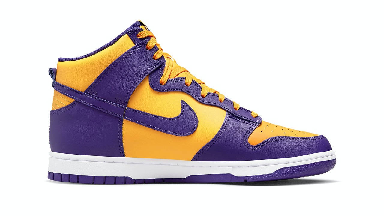 Nike Dunk High Lakers 2