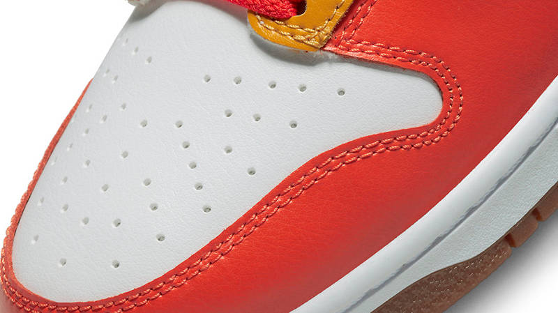 Nike Dunk High University Chenille Swoosh DR8805-100 Detail