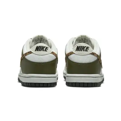 Nike Dunk Low GS Leopard Olive | Where To Buy | DX9282-100 | The Sole ...