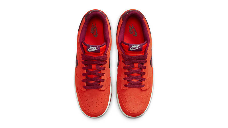 Nike Dunk Low Orange Suede DQ8801-800 Top