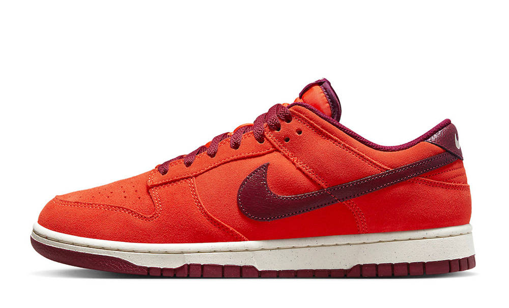 orange suede nike