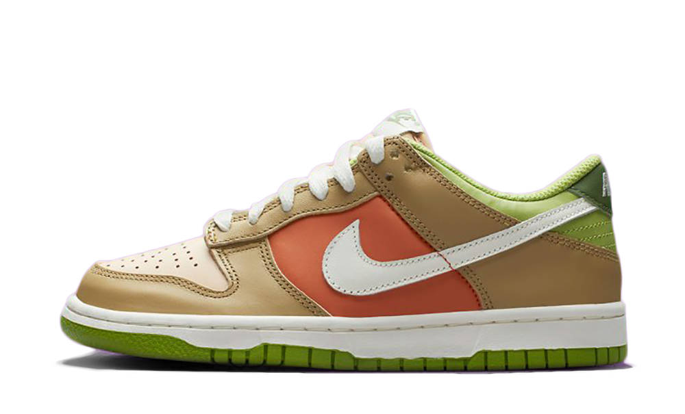 Nike Dunk Low Tan Multi-Colour