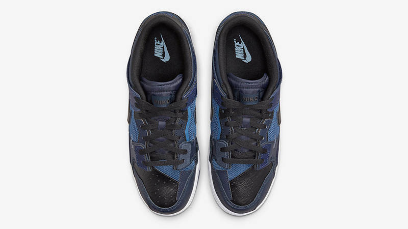 Nike Dunk Scrap Black Navy Middle