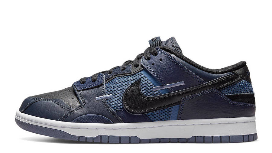 Nike Dunk Scrap Black Navy | Where To Buy | DH7450-400 | The Sole Supplier