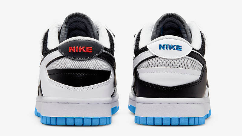 Nike Dunk Scrap Mismatch White Black Back