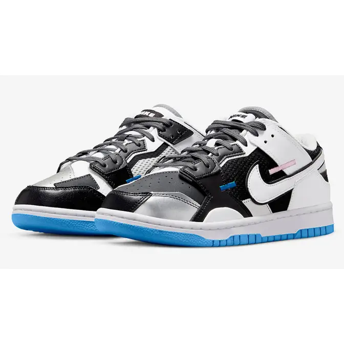 Nike Dunk Scrap Mismatch White Black | Where To Buy | DN5381-001 