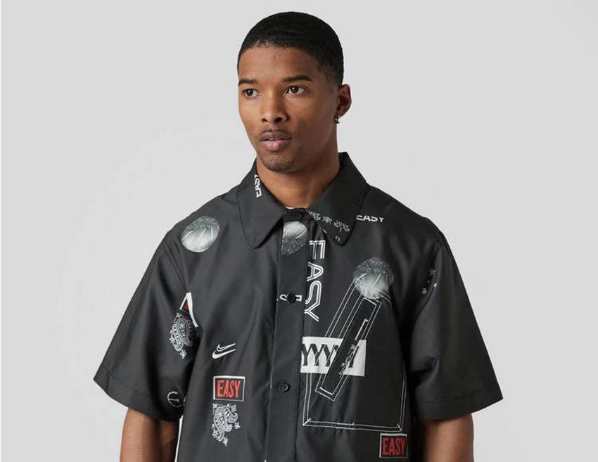 Nike Easy Shirt Black face
