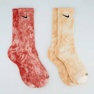 Nike Everyday Plus Tie Dye Socks (2 Pairs)