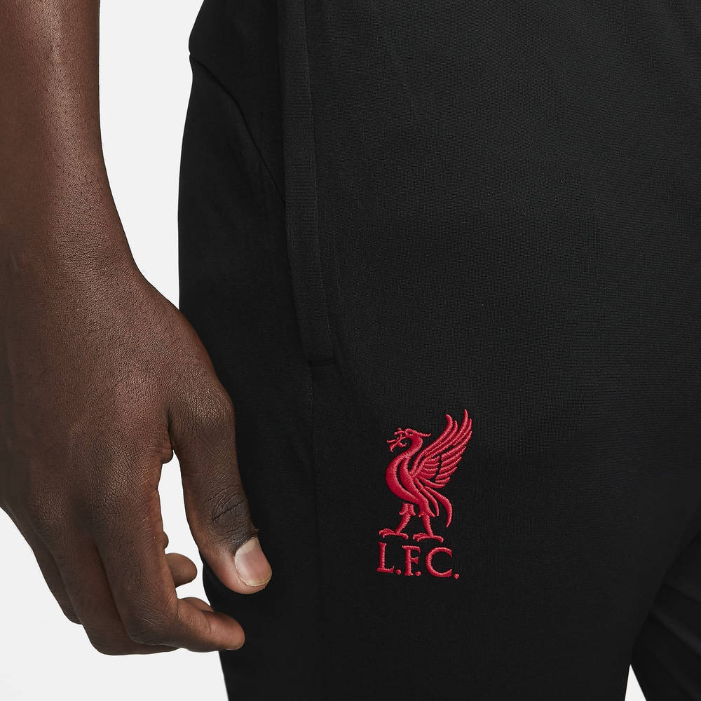 Nike Liverpool F.C. Strike Football Tracksuit Bottoms - Black | The Sole Supplier