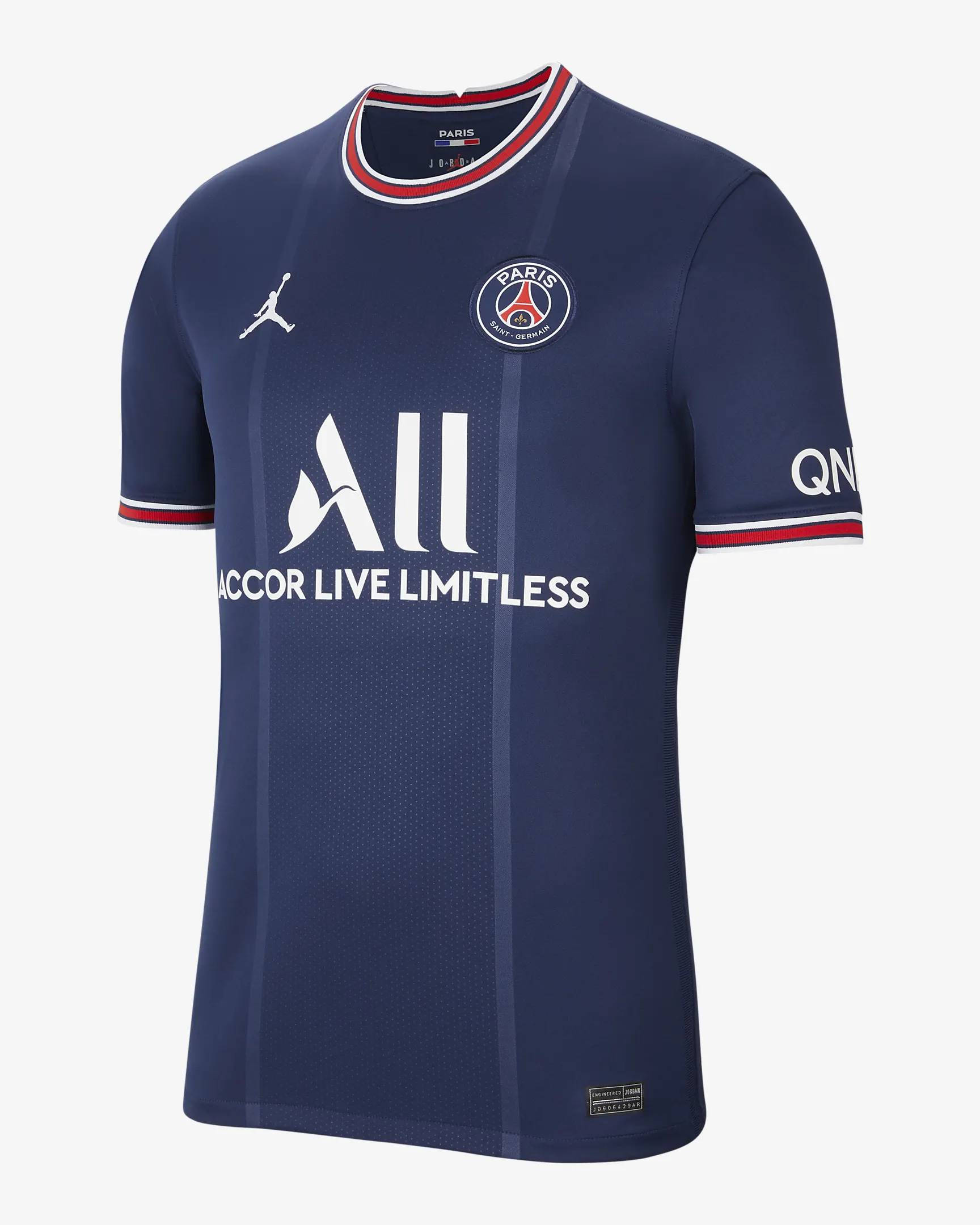 Nike Paris Saint-Germain 2021 22 Stadium Home Football Shirt