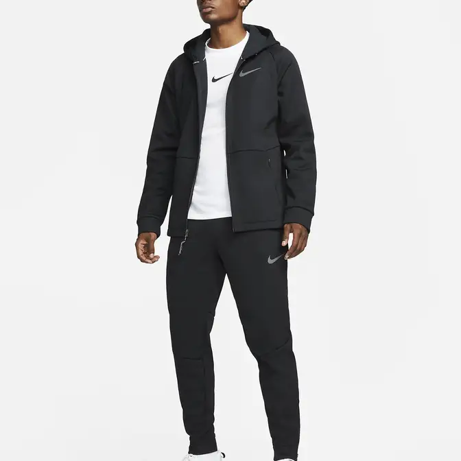 Nike Pro Therma-FIT Full-Zip Hooded Jacket | Where To Buy | DD2124-010 ...