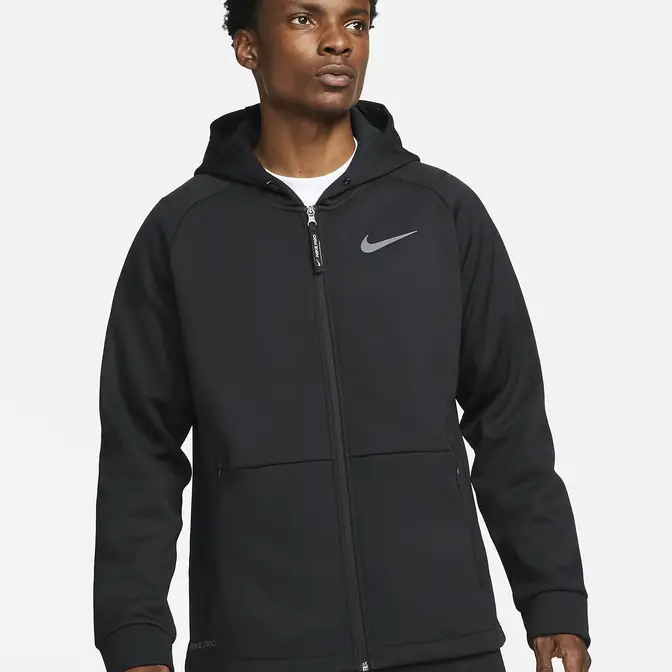 Nike Pro Therma-FIT Full-Zip Hooded Jacket | Where To Buy | DD2124-010 ...