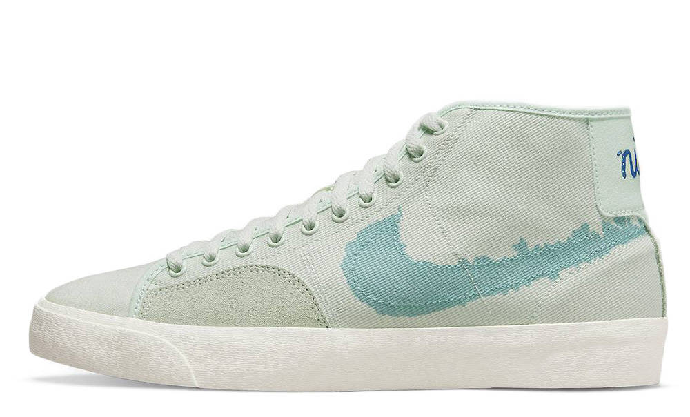 Nike SB Blazer Court Mid Premium Barely Green