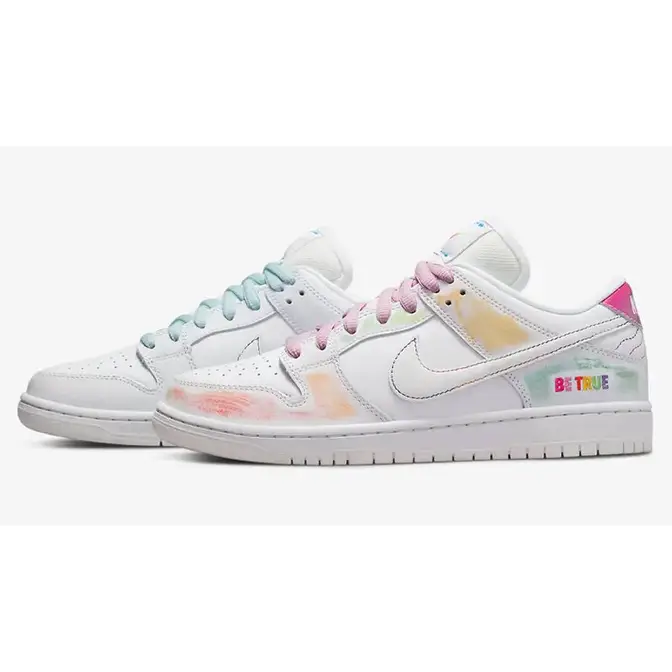 Nike SB Dunk Low Be True White | Where To Buy | DR4876-100 | The Sole ...